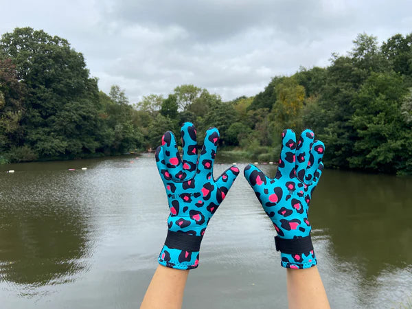 IceBathSocks® - Gloves Leopard