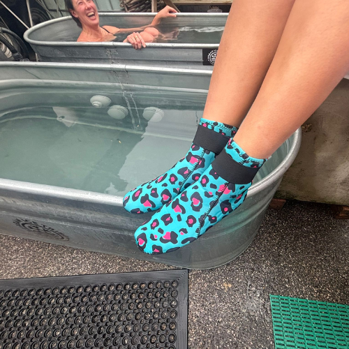 IceBathSocks® - Socks Leopard